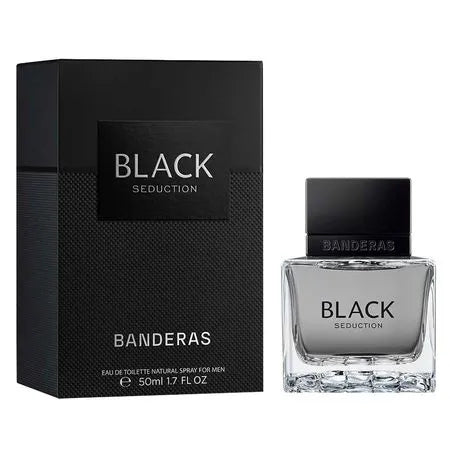 Seduction Black Men Banderas - Perfume Masculino