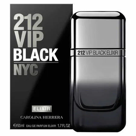 212 VIP Black Elixir Carolina Herrera Masculino Eau de Parfum
