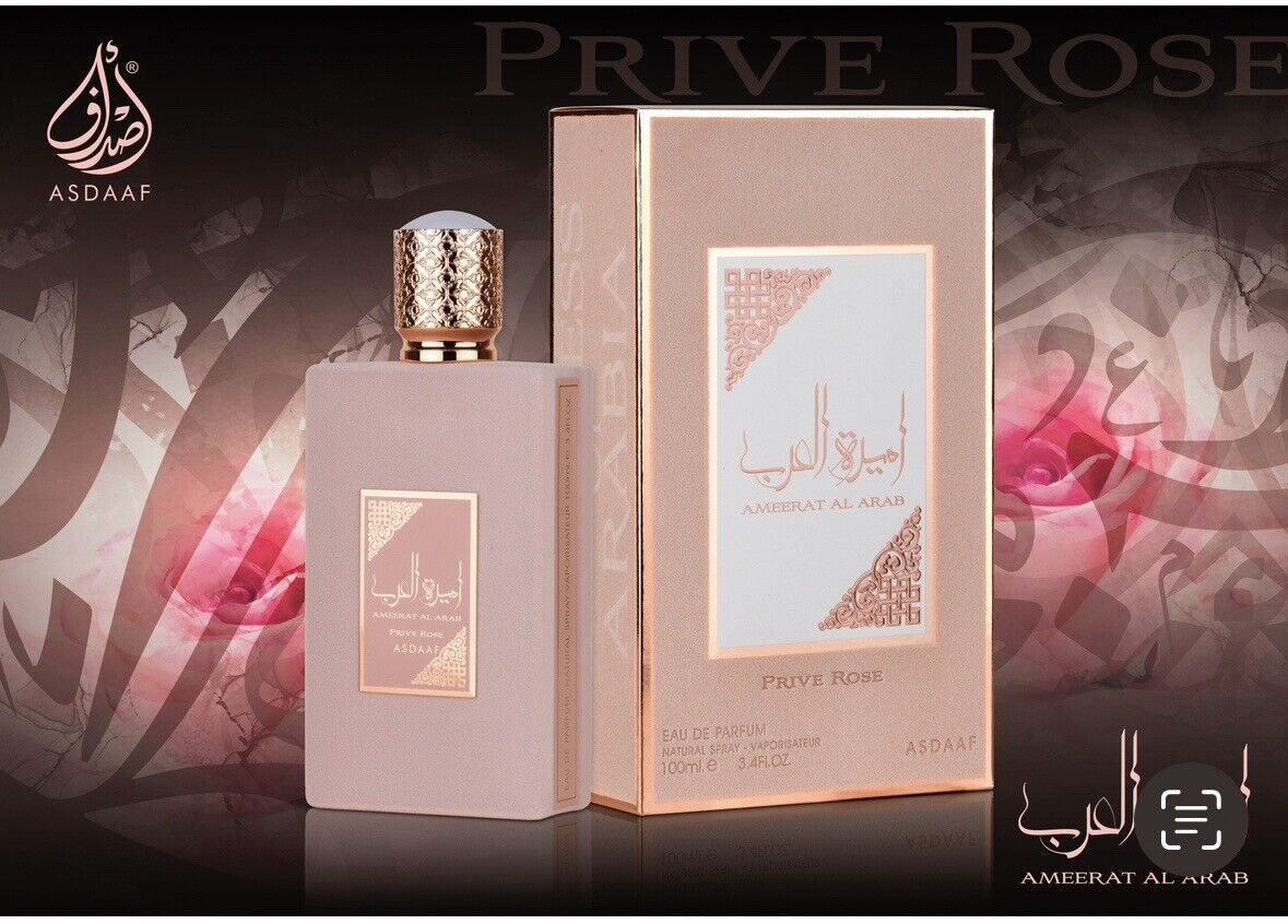 Ameerat Al Arab Prive Rose Asdaaf Feminino